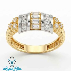 خرید انگشتر طلا کد209 از سایت میلادزر