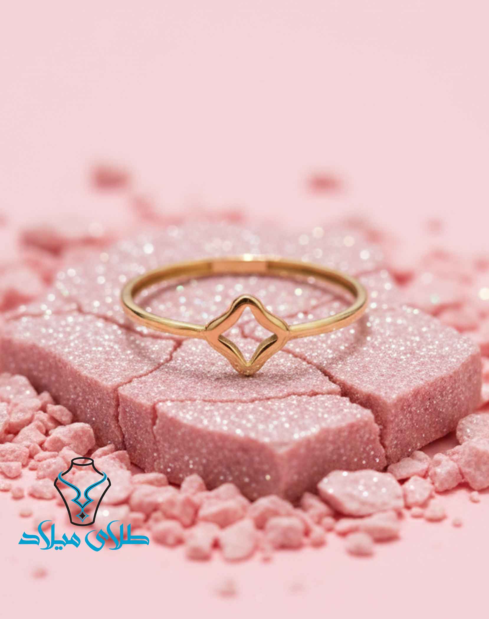 انگشتر طلا کد211 طلای میلاد