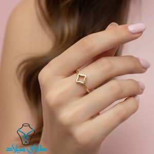 خرید انگشتر طلا کد211 از سایت میلادزر