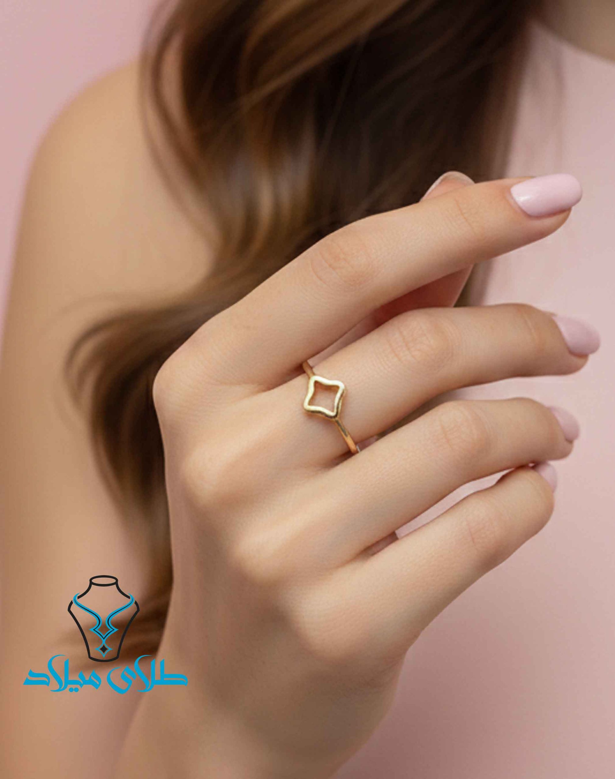 خرید انگشتر طلا کد211 از سایت میلادزر