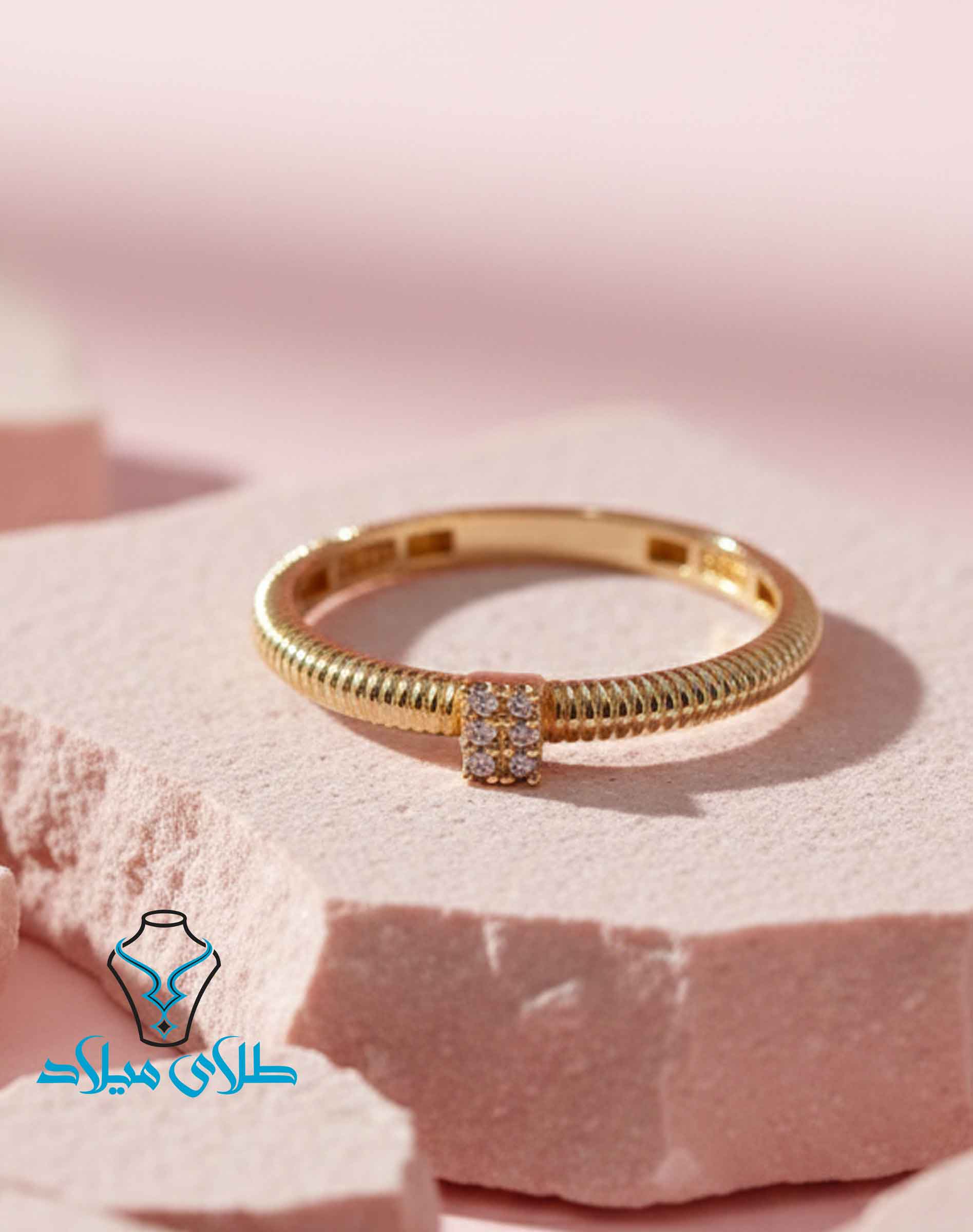 انگشتر طلا کد212 مینیمال