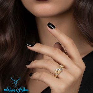 خرید انگشتر طلا کد213 از طلای میلاد