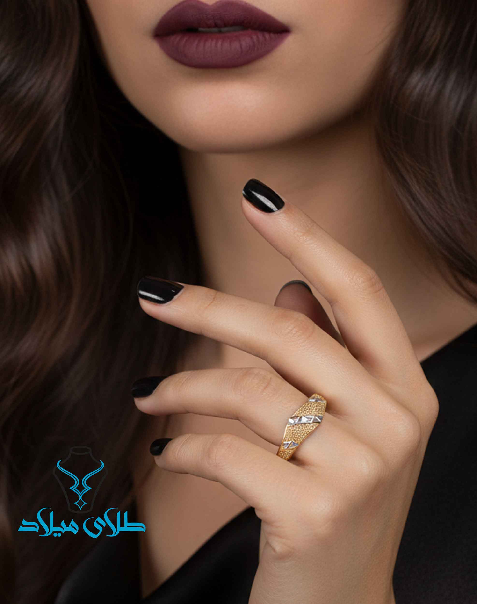خرید انگشتر طلا کد213 از طلای میلاد