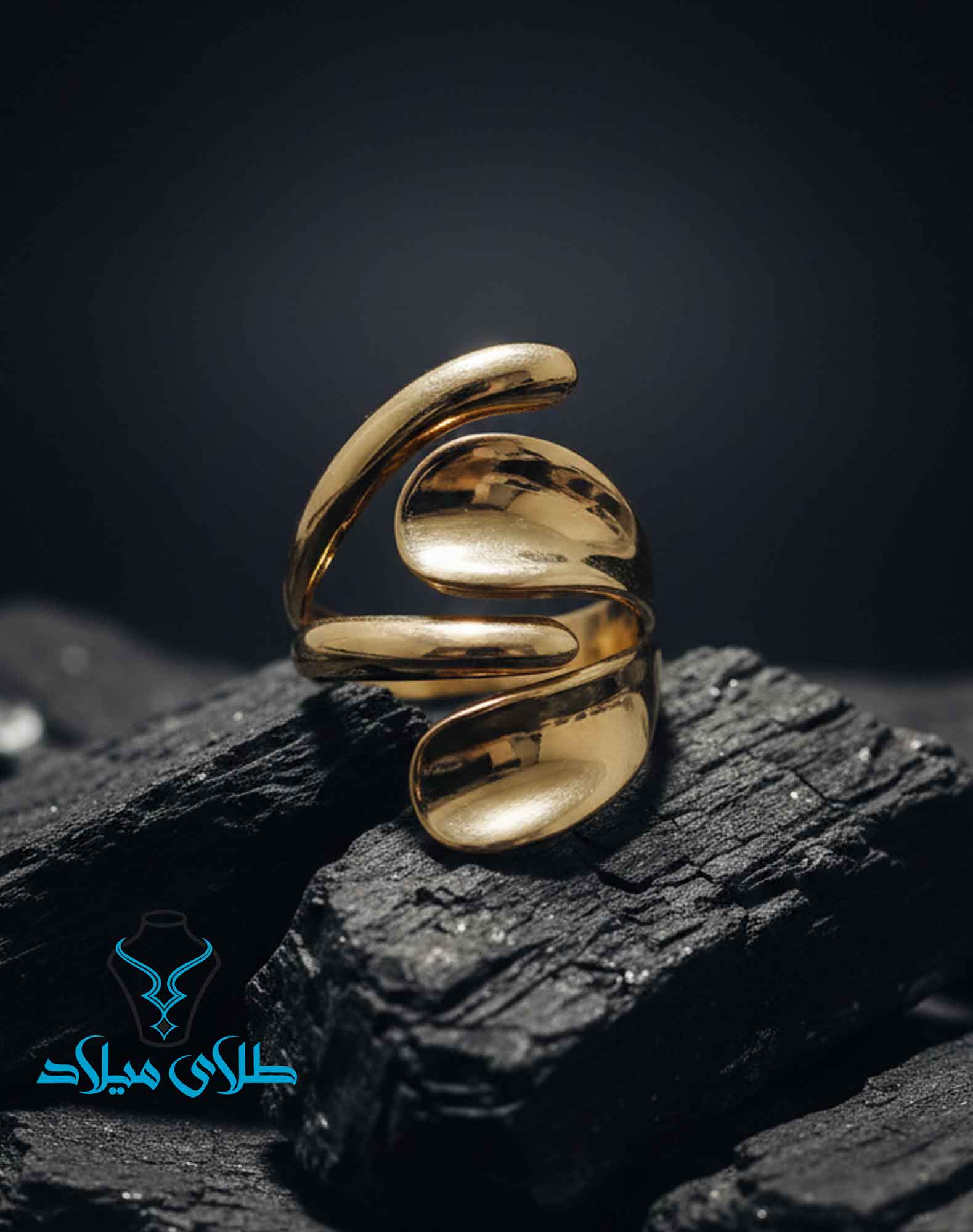 انگشتر طلا کد214 میلادزر