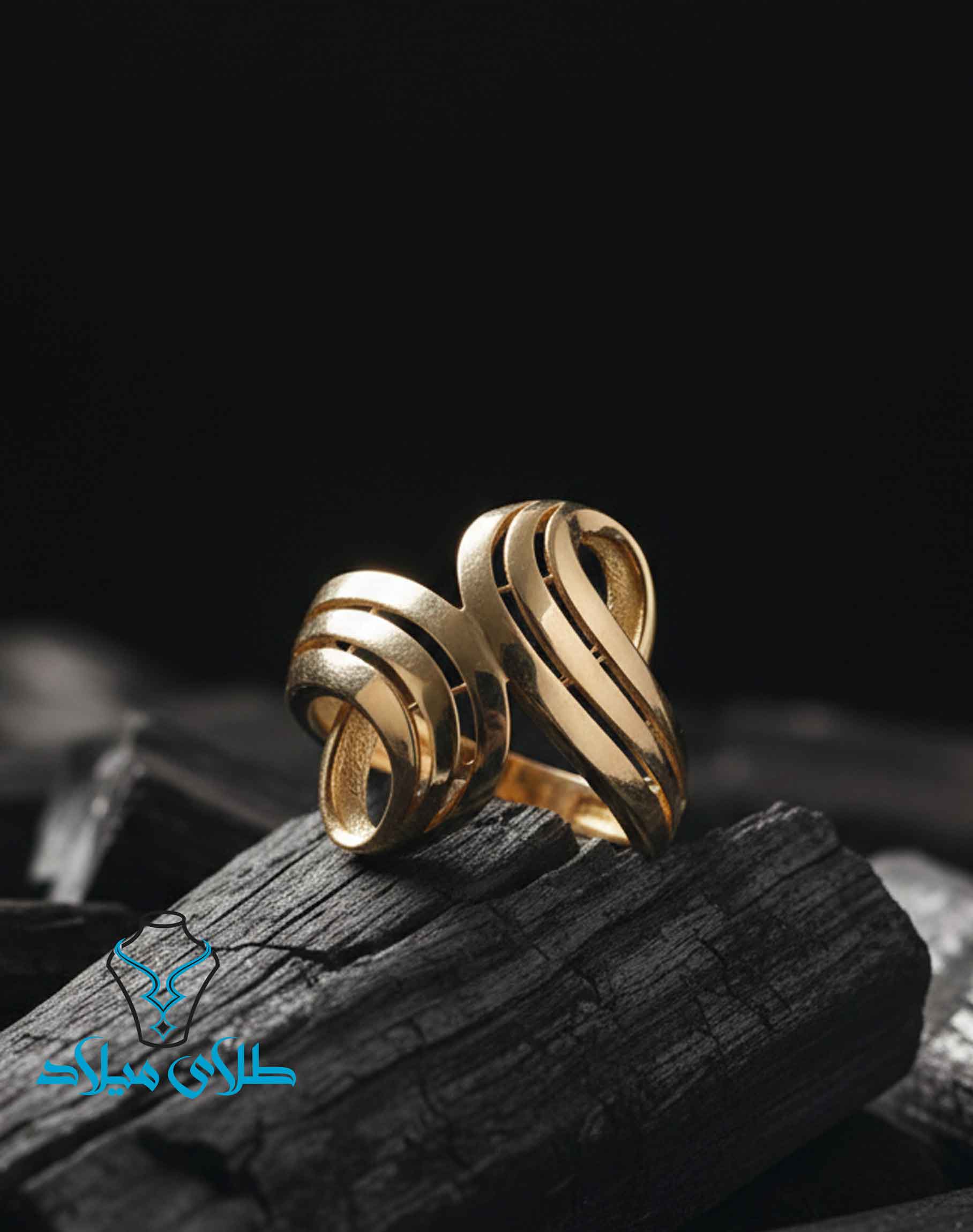 انگشتر طلا کد215 میلادزر