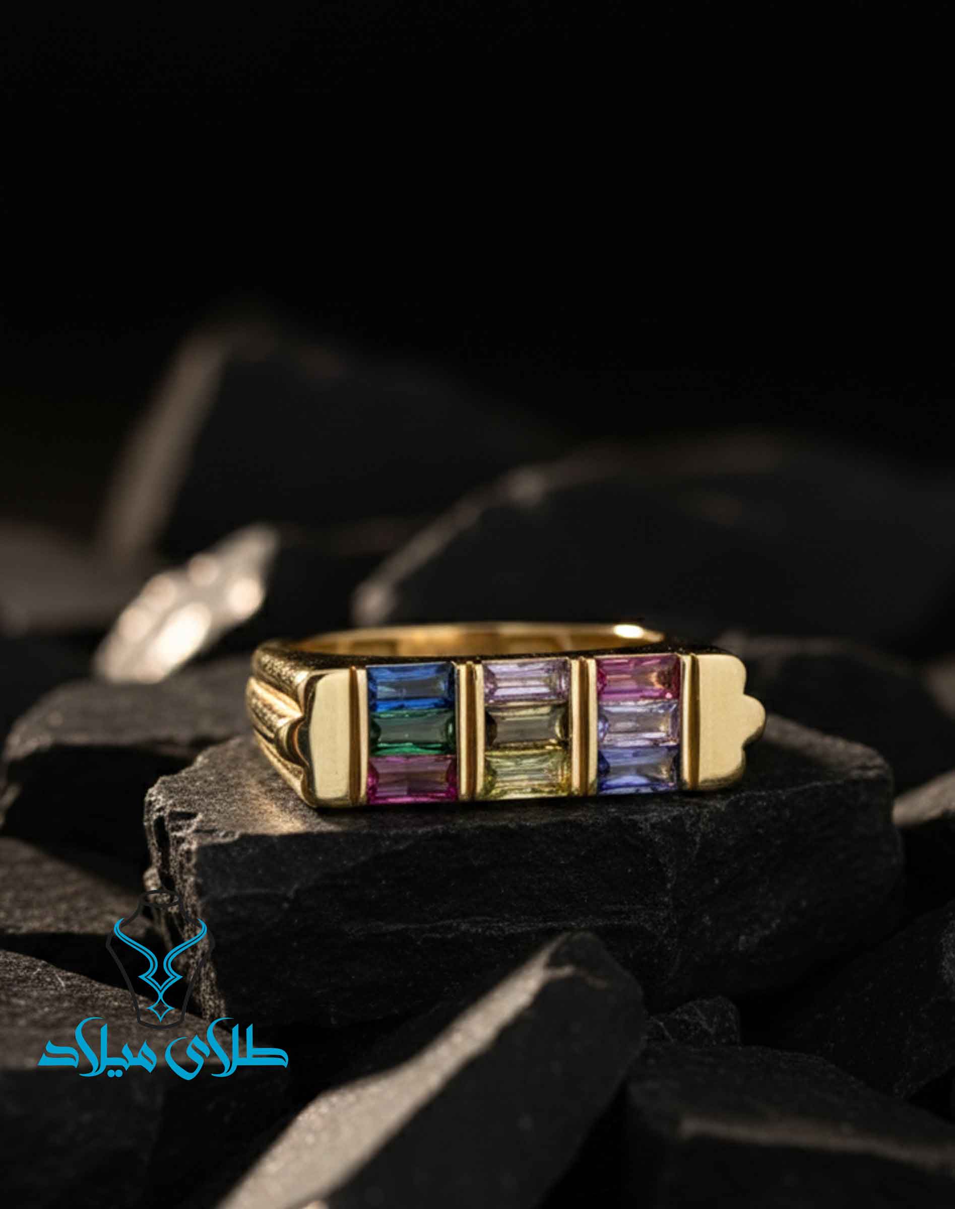 انگشتر طلا کد216 میلادزر