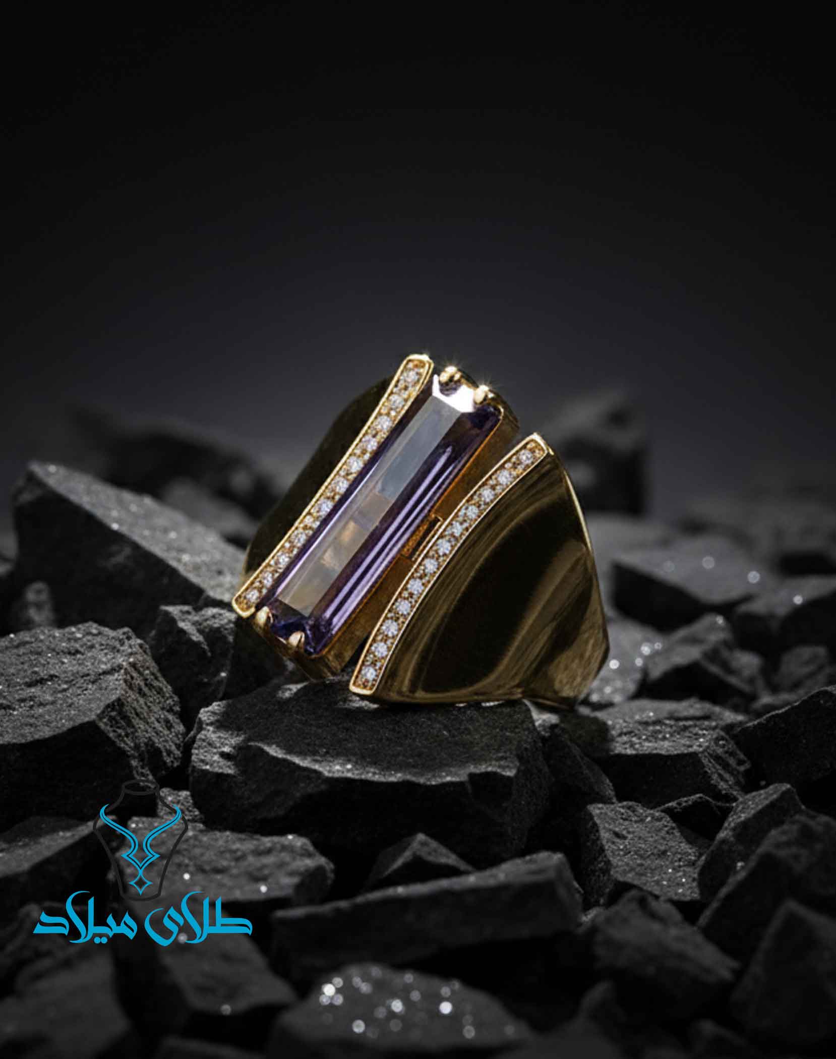 انگشتر طلا کد218 میلادزر