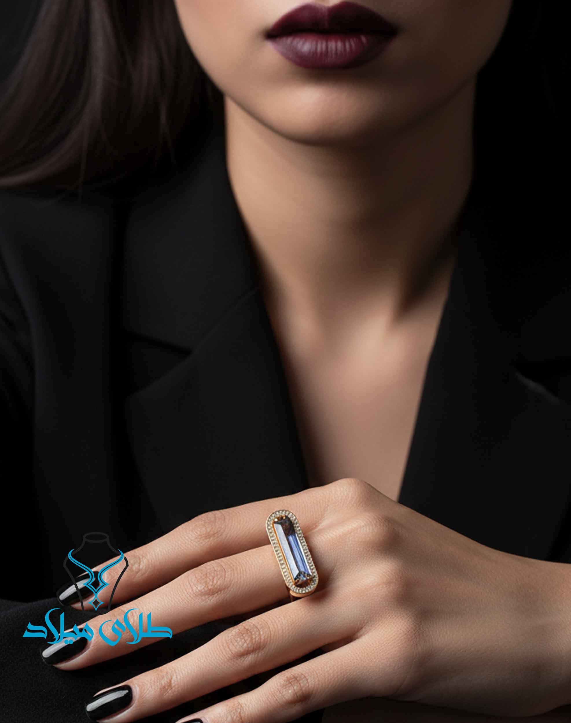 انگشتر طلا کد219 طلای میلاد