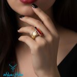 خرید انگشتر طلا کد221 از طلافروشی میلاد