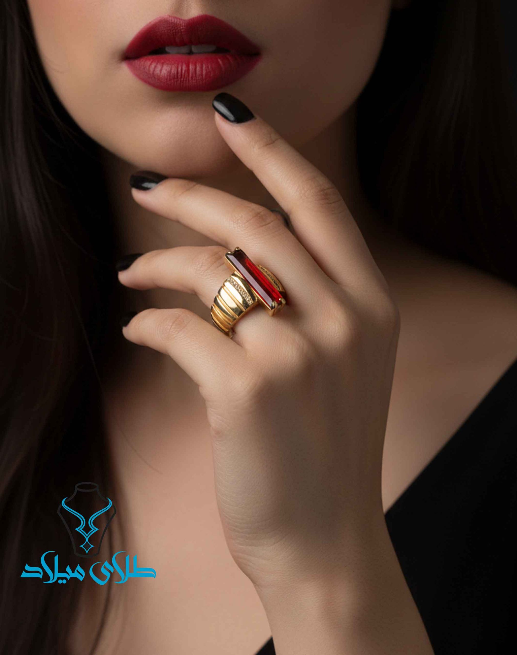 خرید انگشتر طلا کد221 از طلافروشی میلاد
