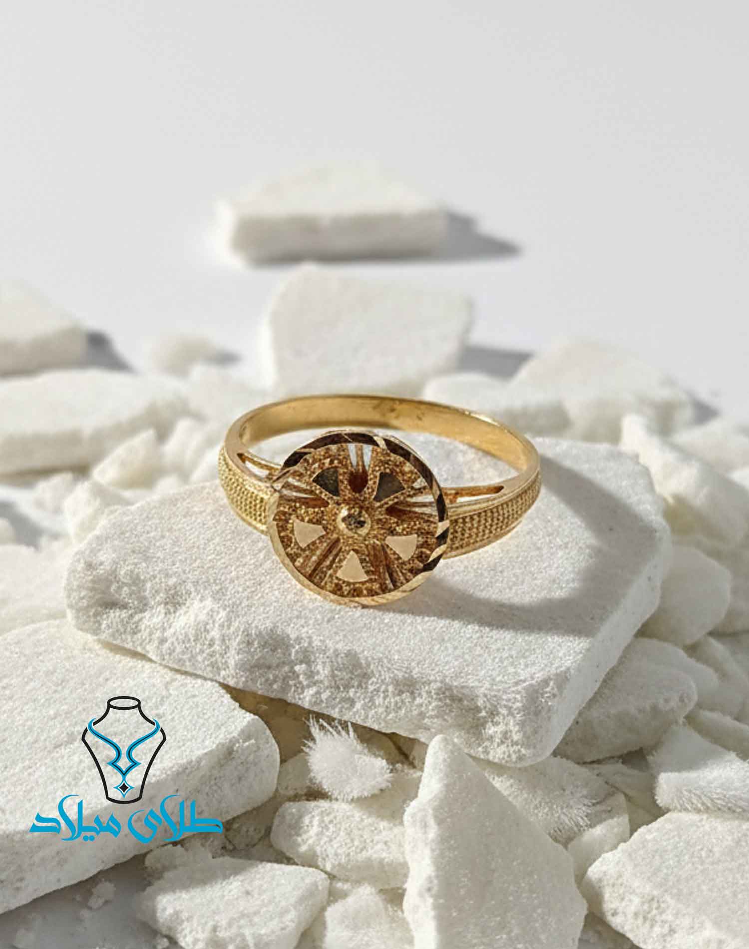 انگشتر طلا کد224 طلای میلاد