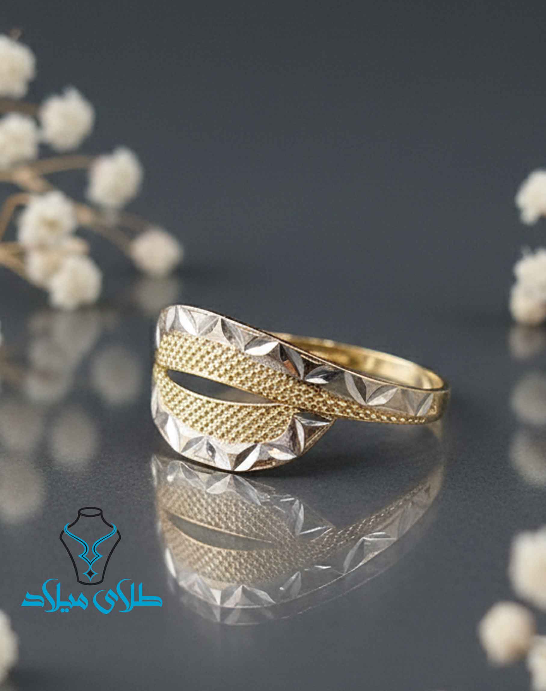 انگشتر طلا کد228 میلادزر