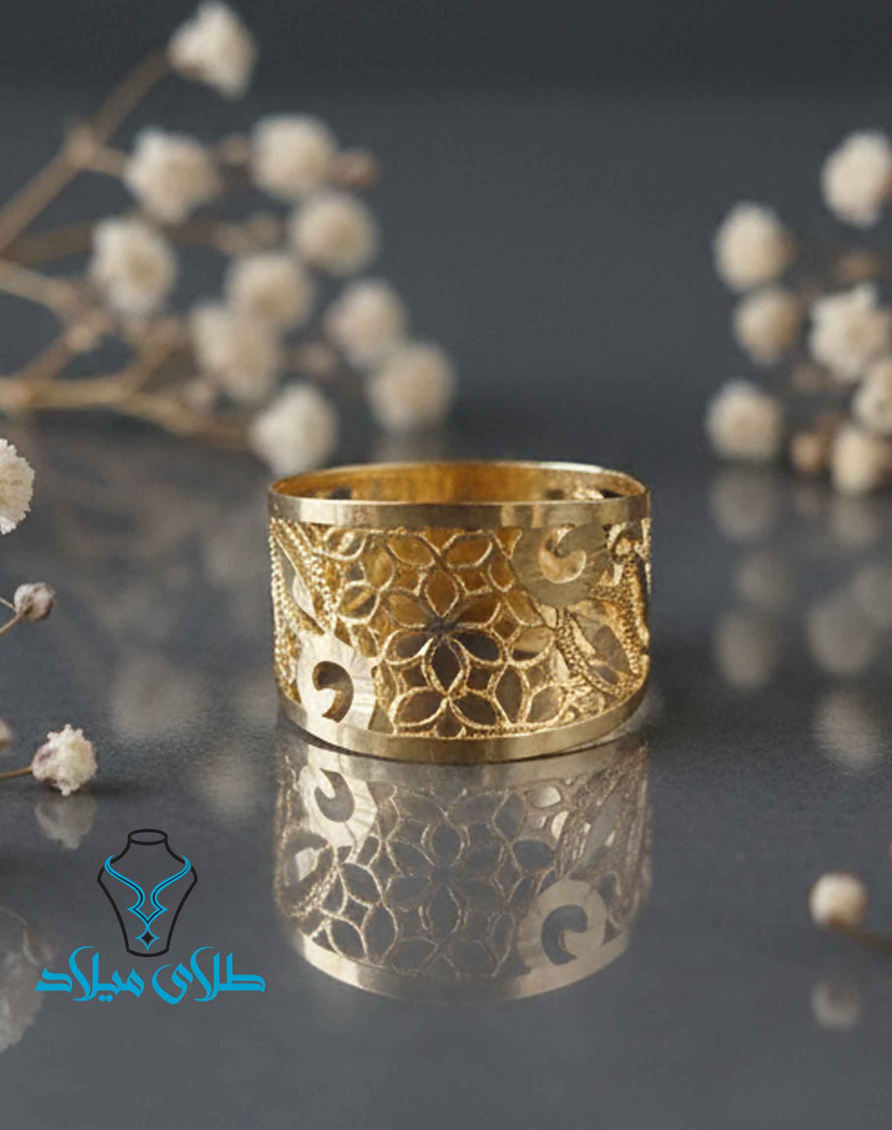 انگشتر طلا کد229 در گالری طلا میلاد