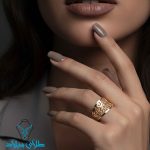 خرید انگشتر طلا کد229 از طلای میلاد