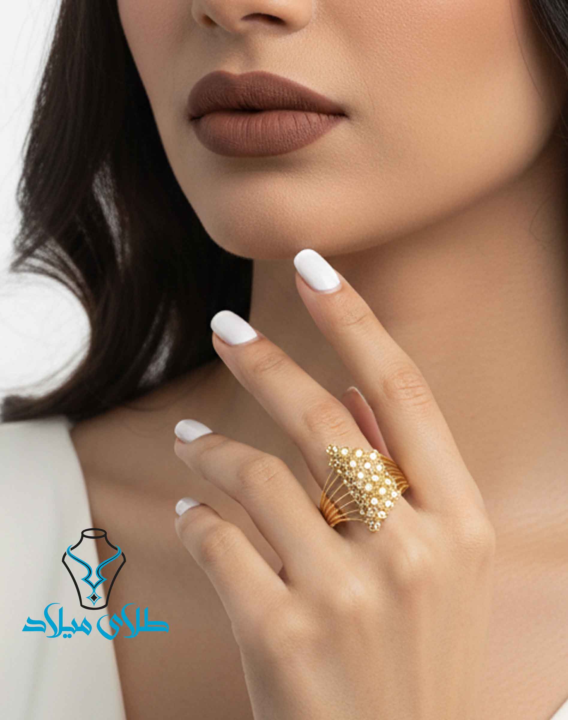 انگشتر طلا کد230 میلاد گالری