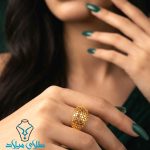 خرید انگشتر طلا کد235 از سایت میلادزر