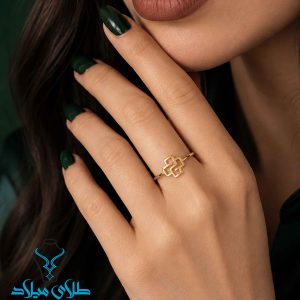 خرید انگشتر طلا کد239 از سایت میلادزر