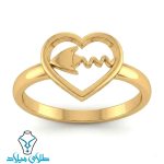 خرید انگشتر طلا کد242 از سایت میلادزر