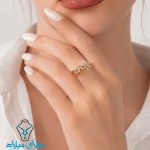 خرید انگشتر طلا کد244 از سایت میلادزر