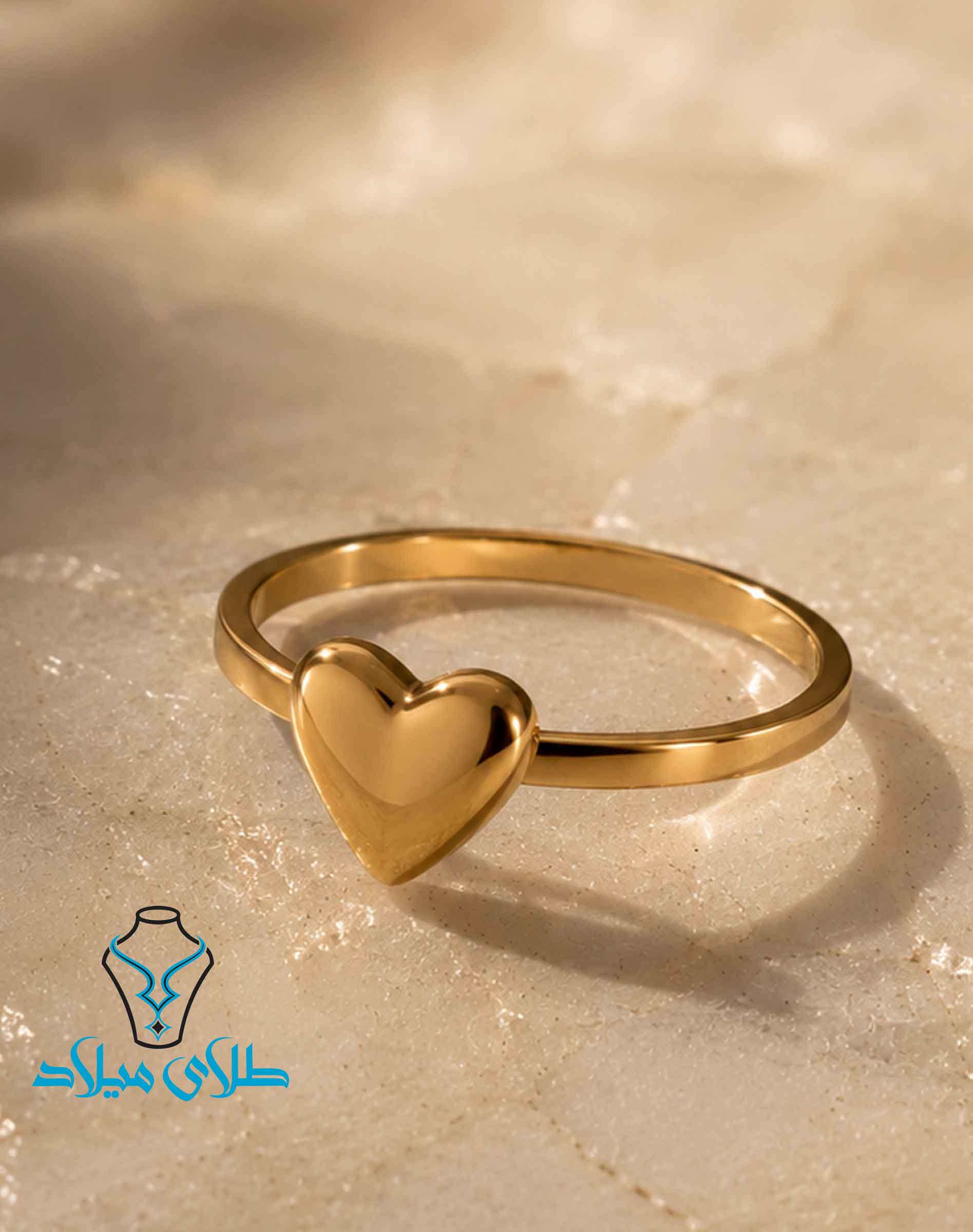 انگشتر طلا کد246 مینیمال