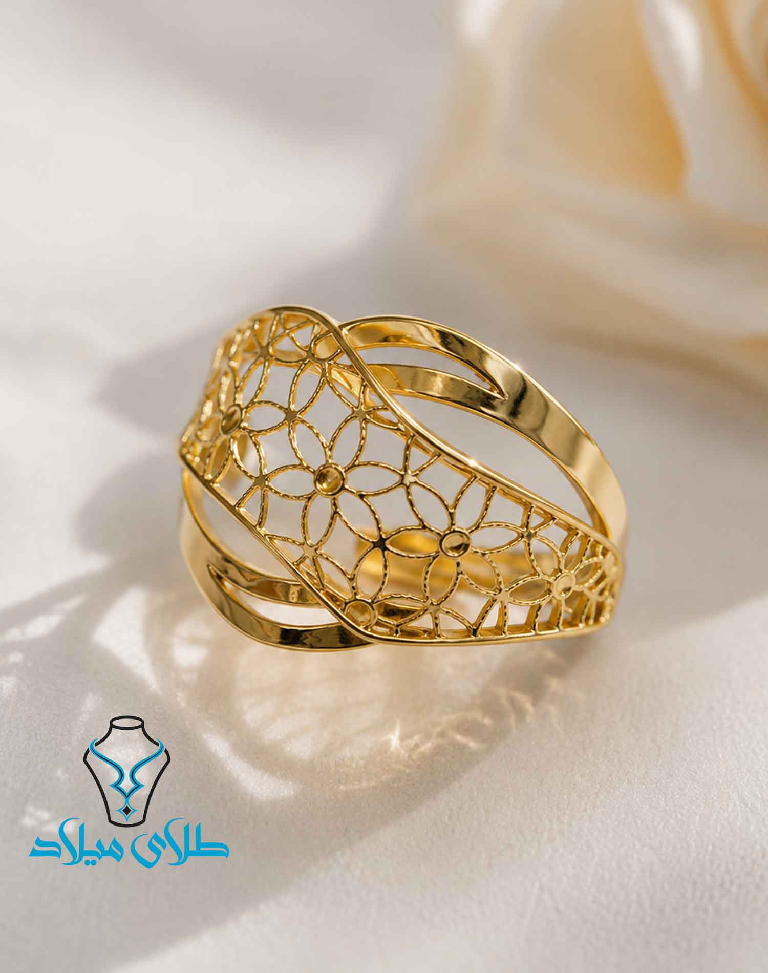انگشتر طلا کد253 میلادزر