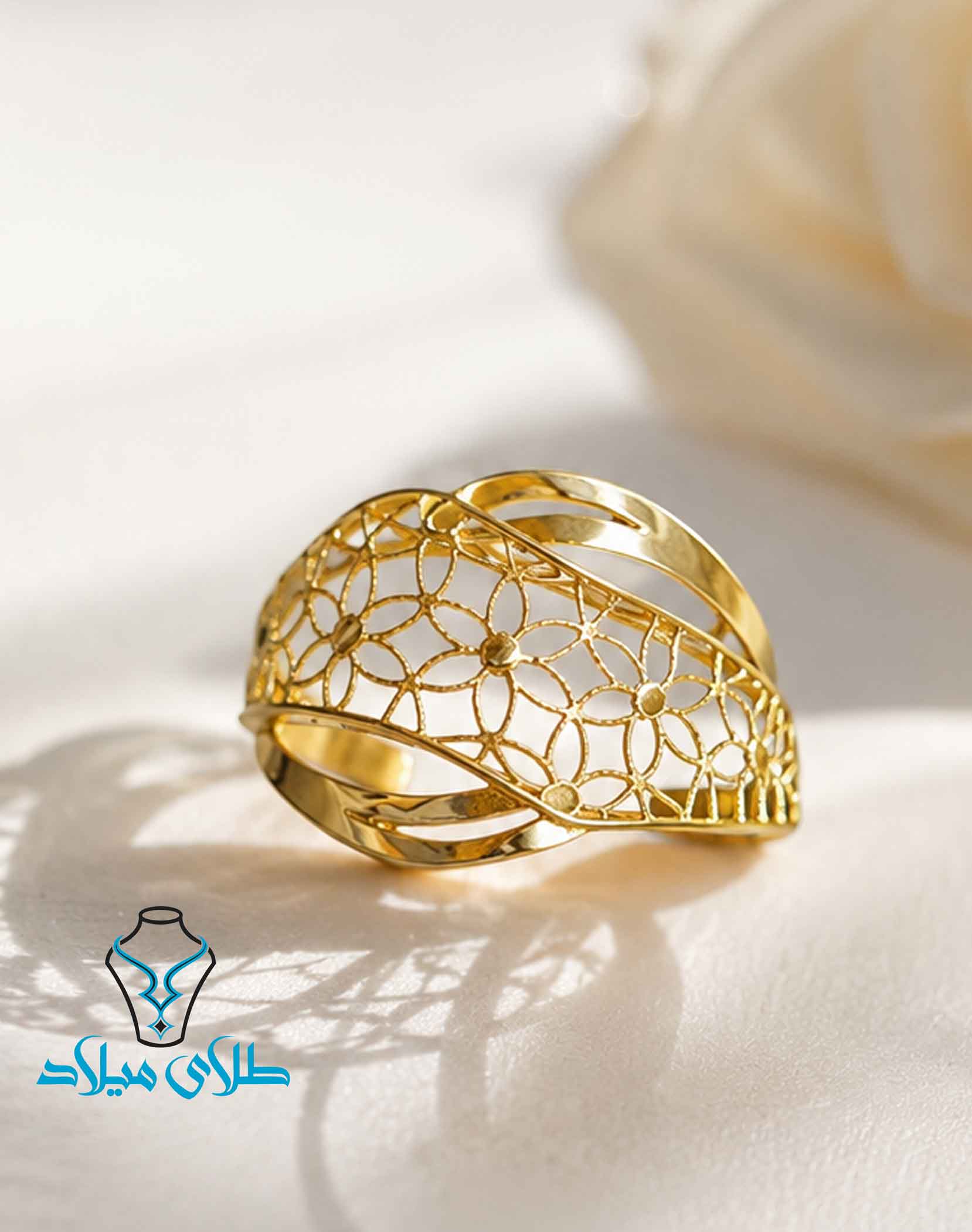 انگشتر طلا کد253 در گالری طلای میلاد