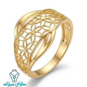 خرید انگشتر طلا کد253 از طلای میلاد