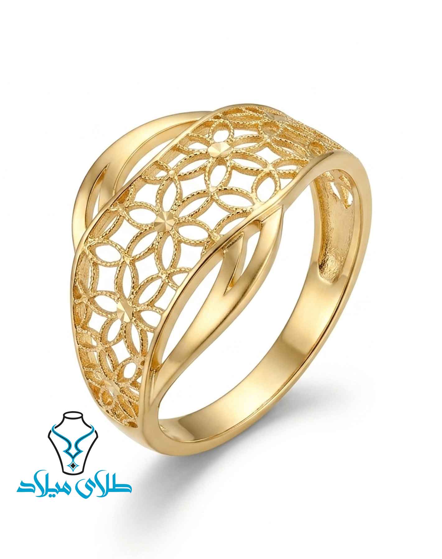 خرید انگشتر طلا کد253 از طلای میلاد
