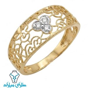 خرید انگشتر طلا کد254 از سایت میلادزر