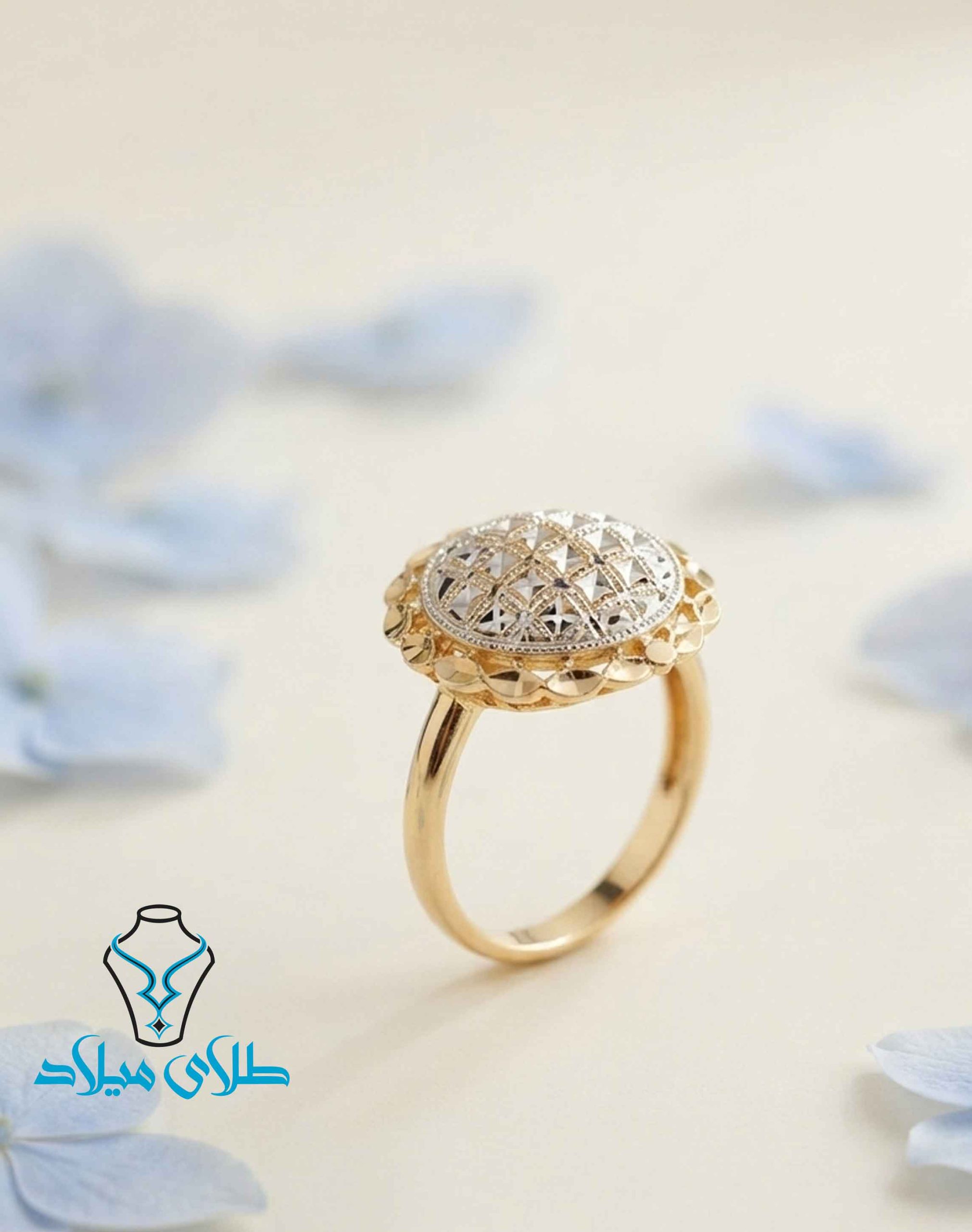 انگشتر طلا کد259 میلادزر