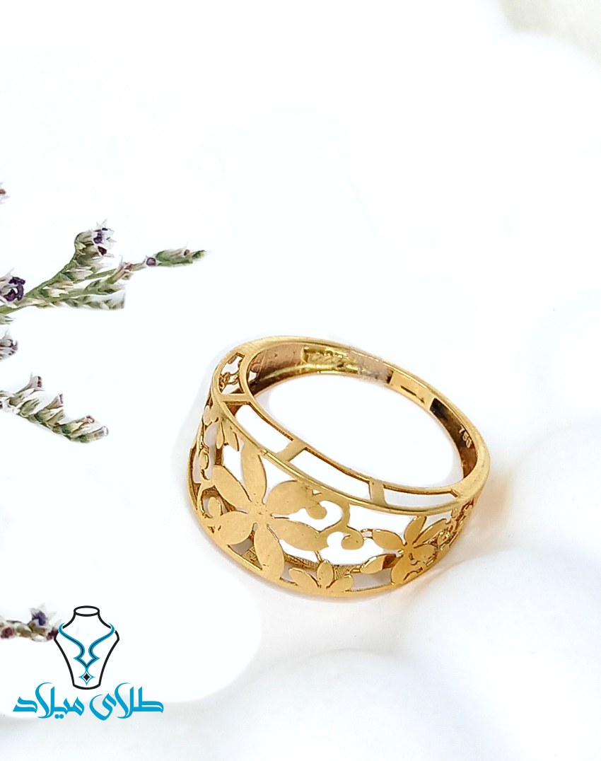 خرید انگشتر طلا کد69 از گالری میلاد