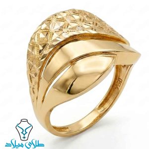 خرید انگشتر طلا کد83 از سایت میلادزر