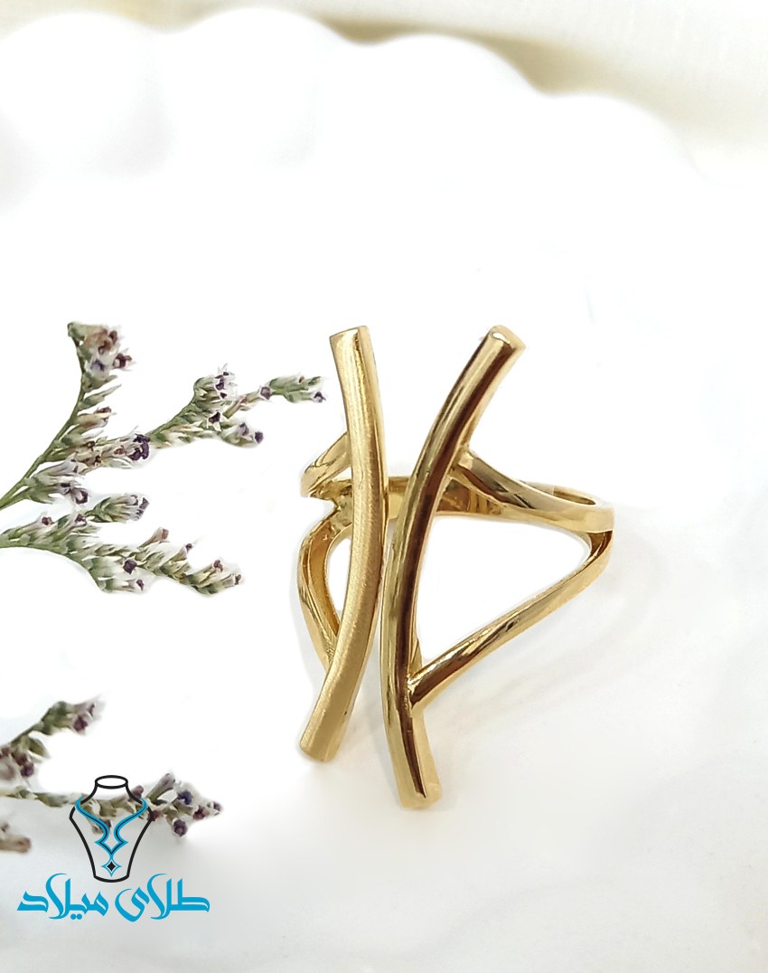 انگشتر طلا کد90 گالری طلا میلاد