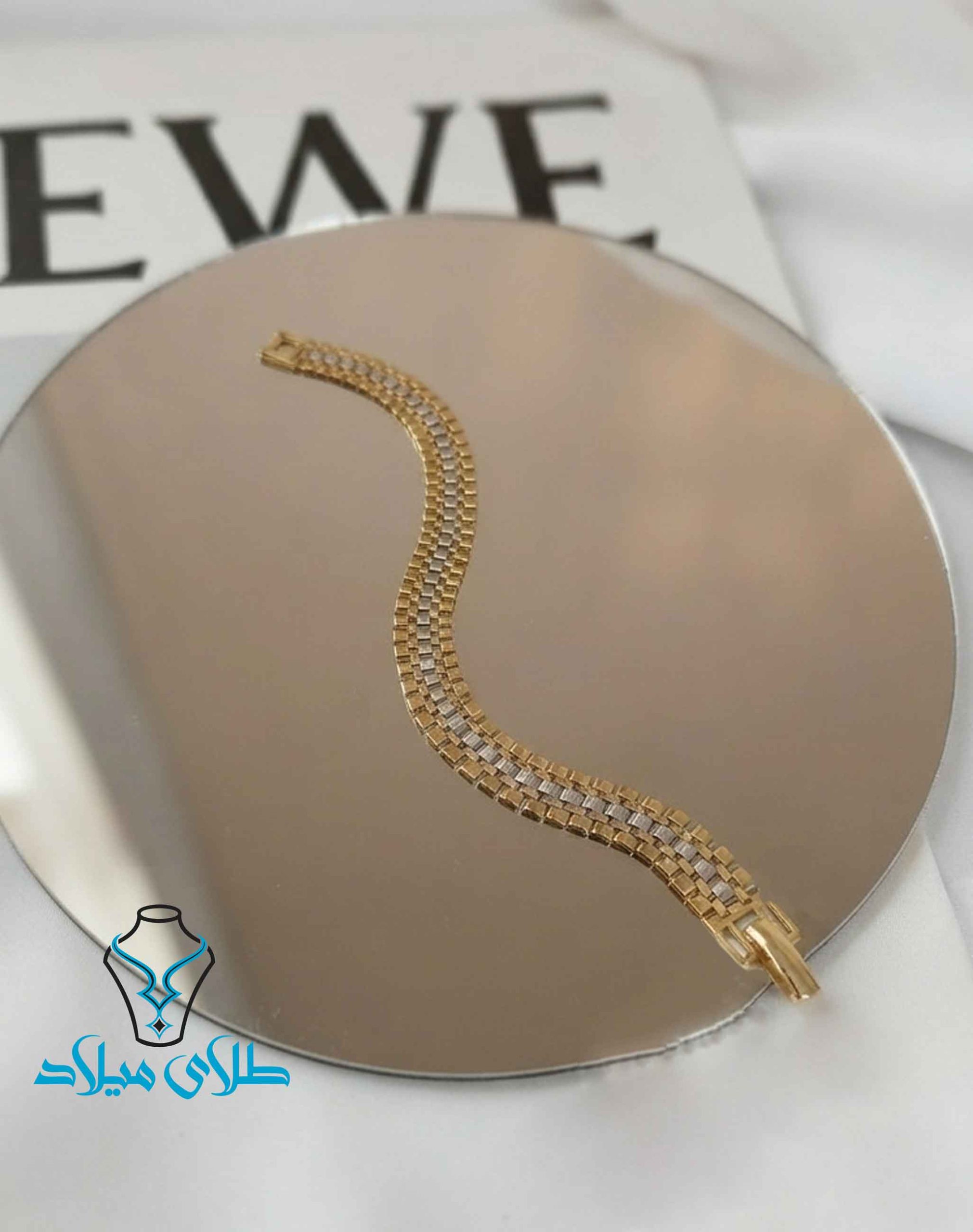 دستبند رولکس طلا کد8 در طلای میلاد