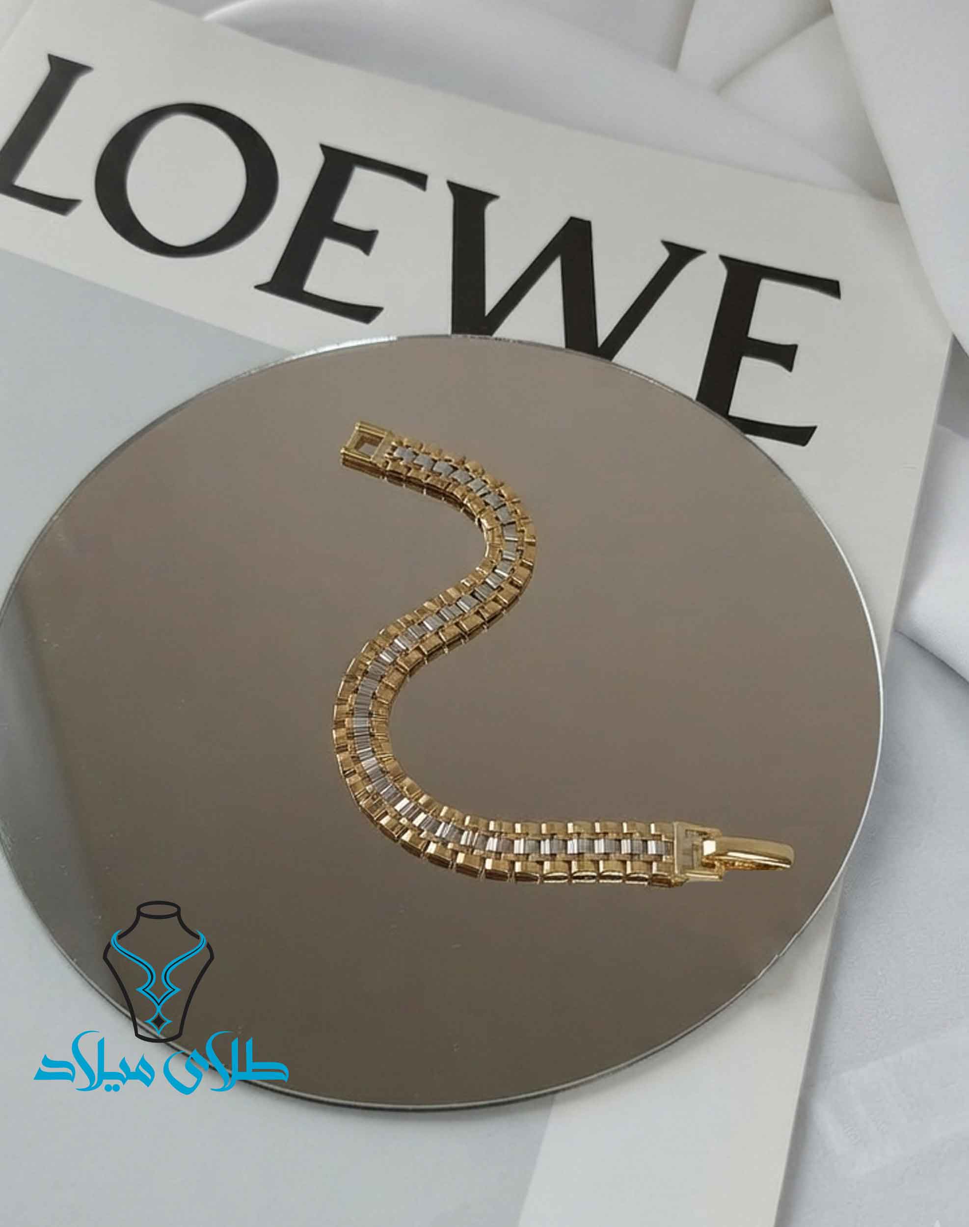 دستبند رولکس طلا کد8 میلادزر گالری