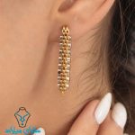 خرید گوشواره آویز طلا رولکس کد1