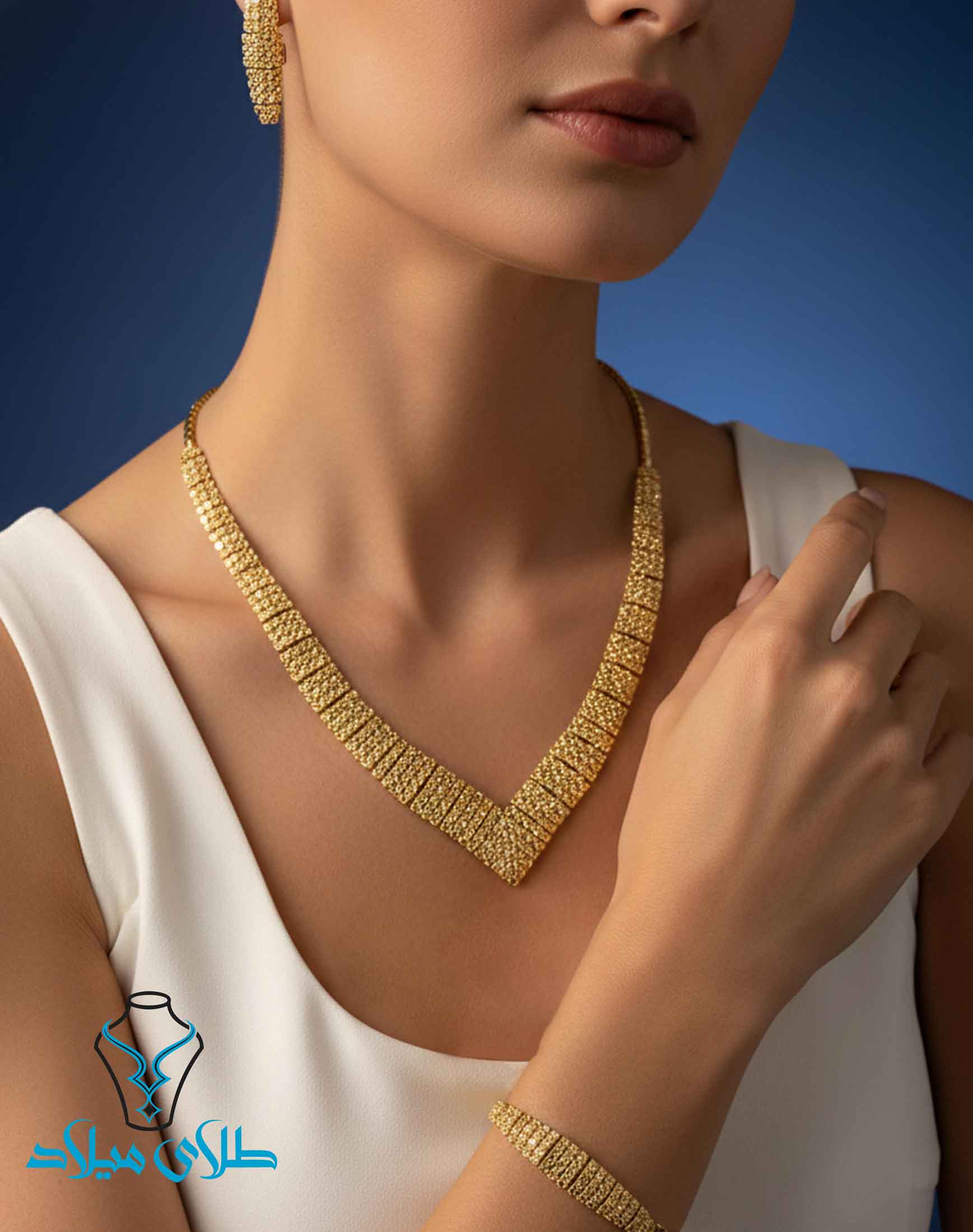 خرید سرویس طلا کد17 از گالری طلای میلاد