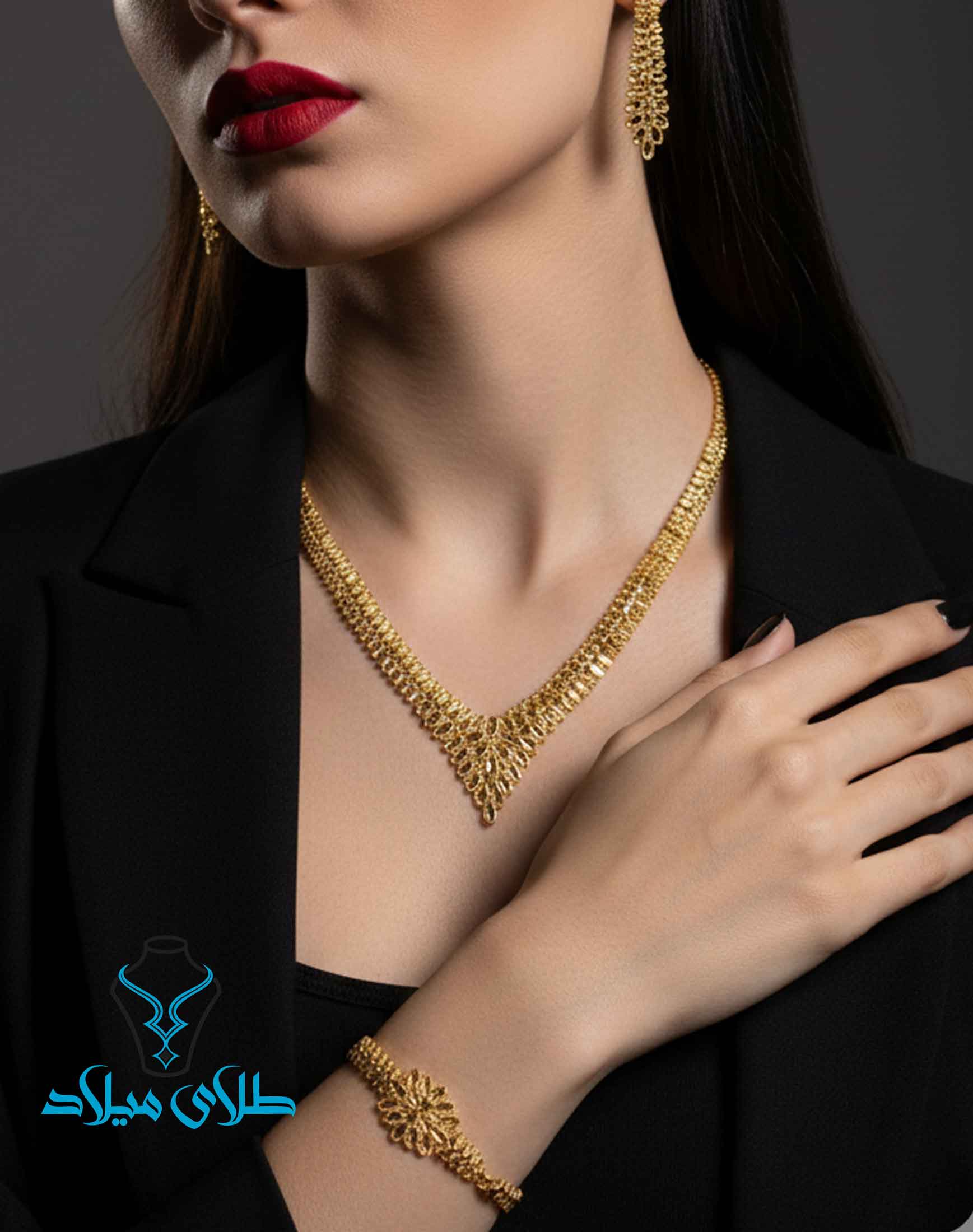 خرید سرویس طلا کد25 از طلافروشی میلاد