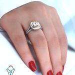 خرید انگشتر طلا سولیتر کد5 گالری میلاد