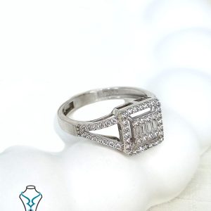 خرید انگشتر سولیتر طلا کد6