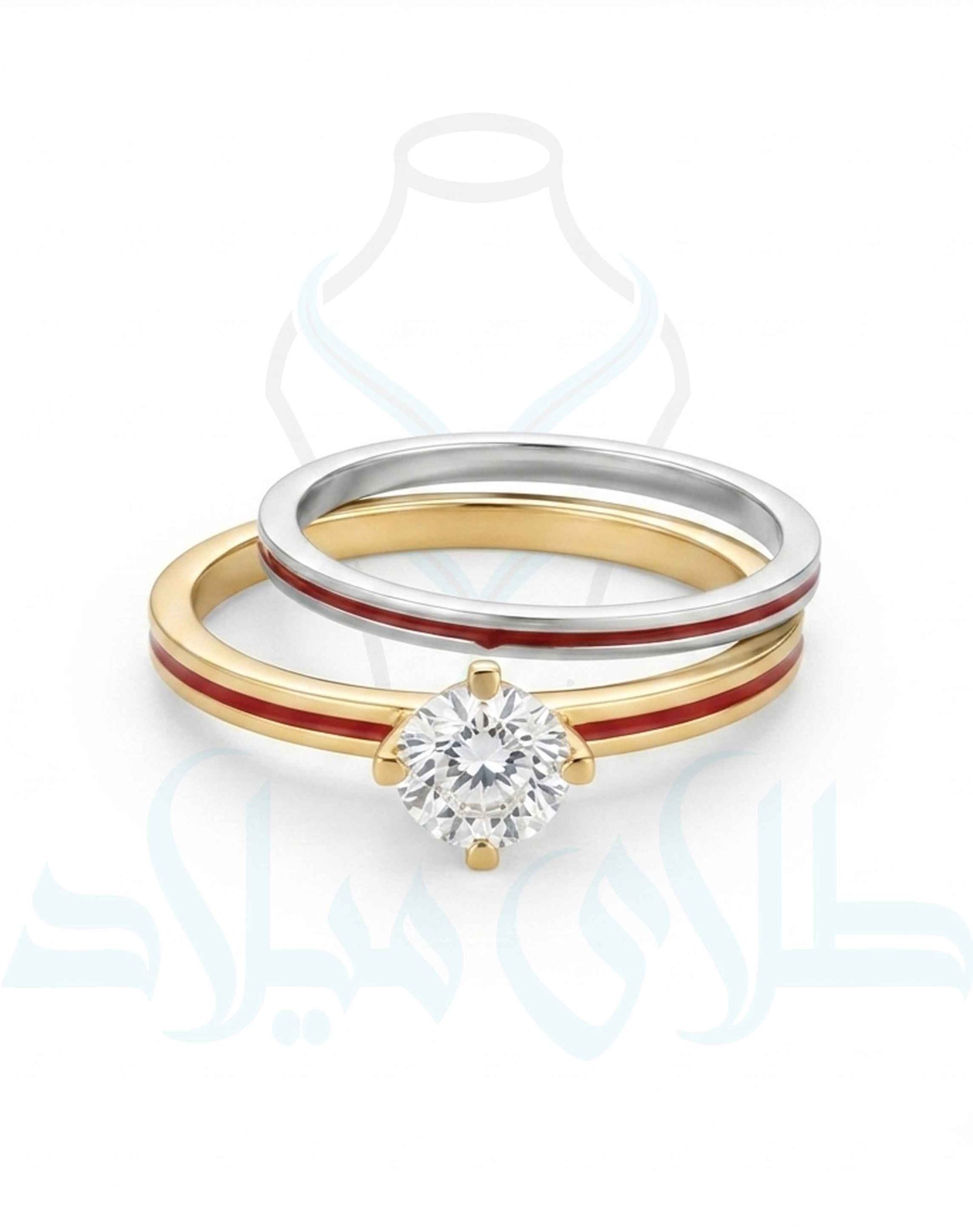 خرید انگشتر سولیتر طلا کد19