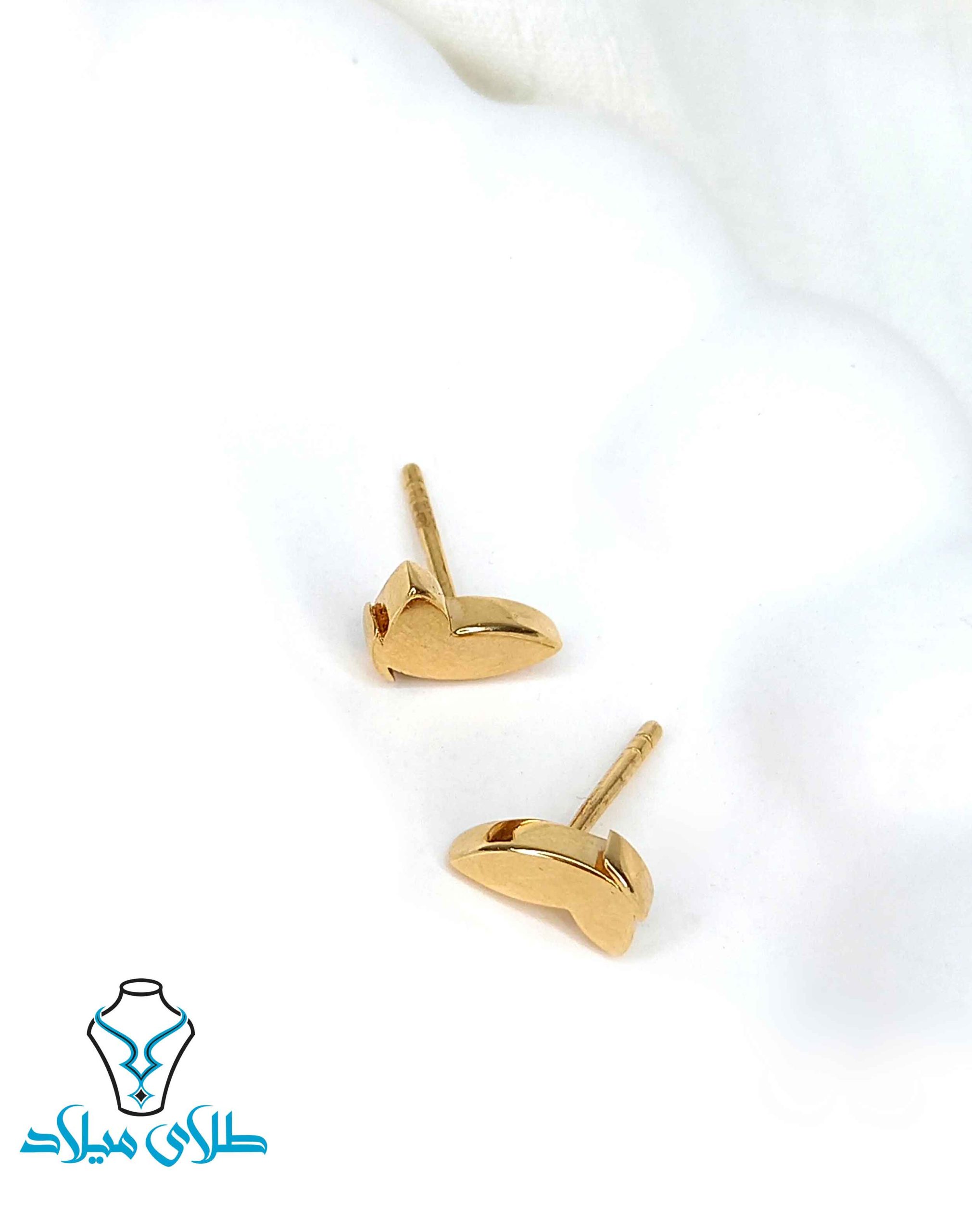 خرید گوشواره میخی طلا کد4