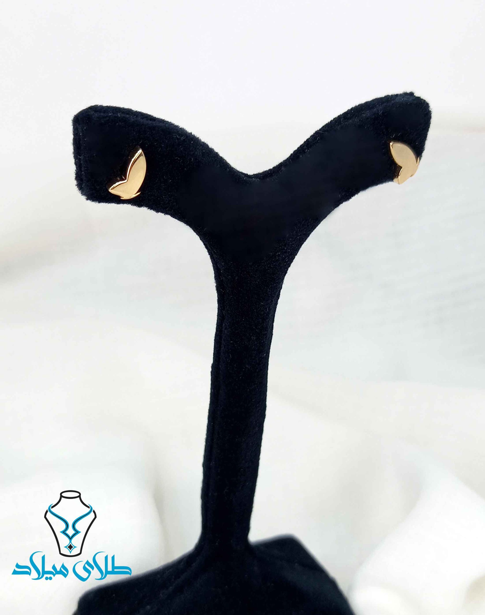 گوشواره میخی طلا کد4 میلادزر