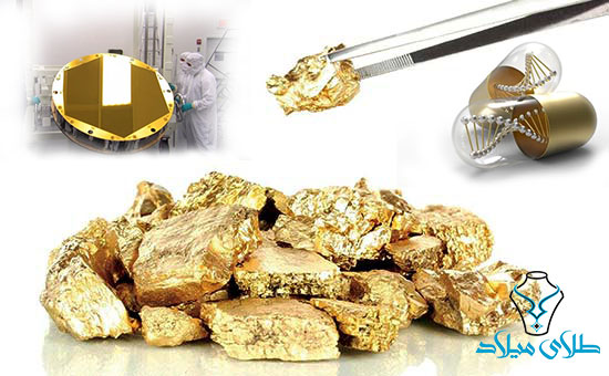 کاربرد طلا در صنایع