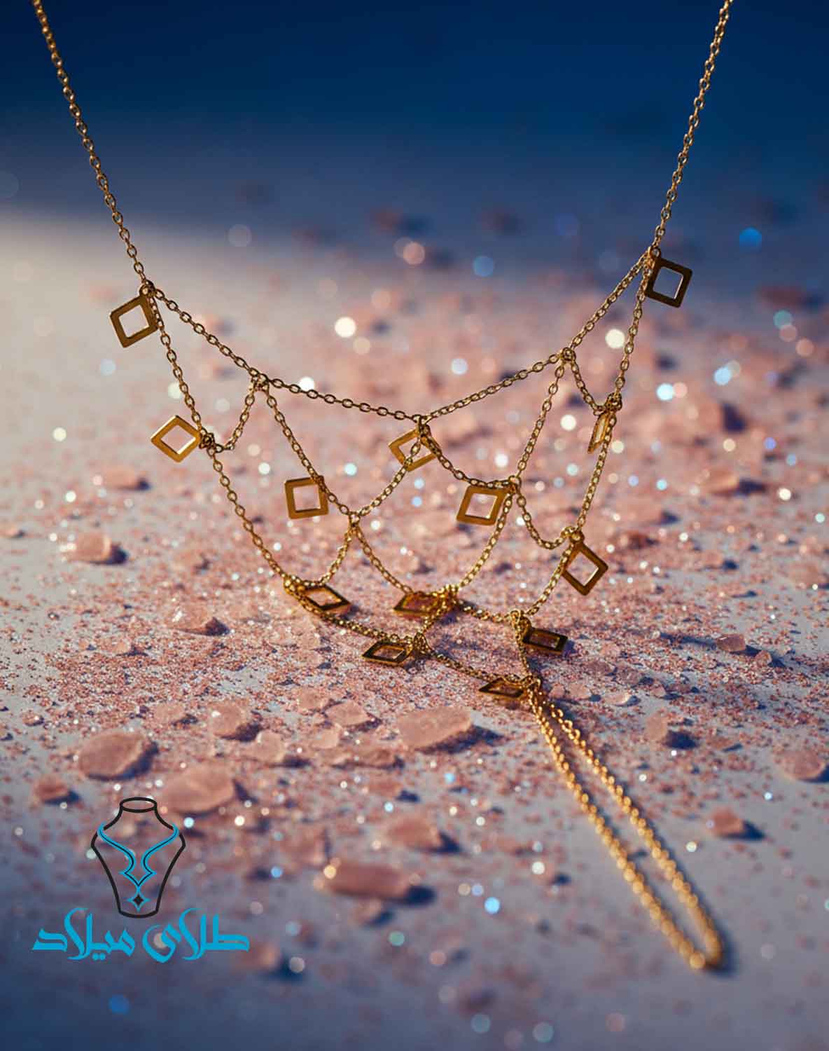 تمیمه طلا کد2 در میلادزر