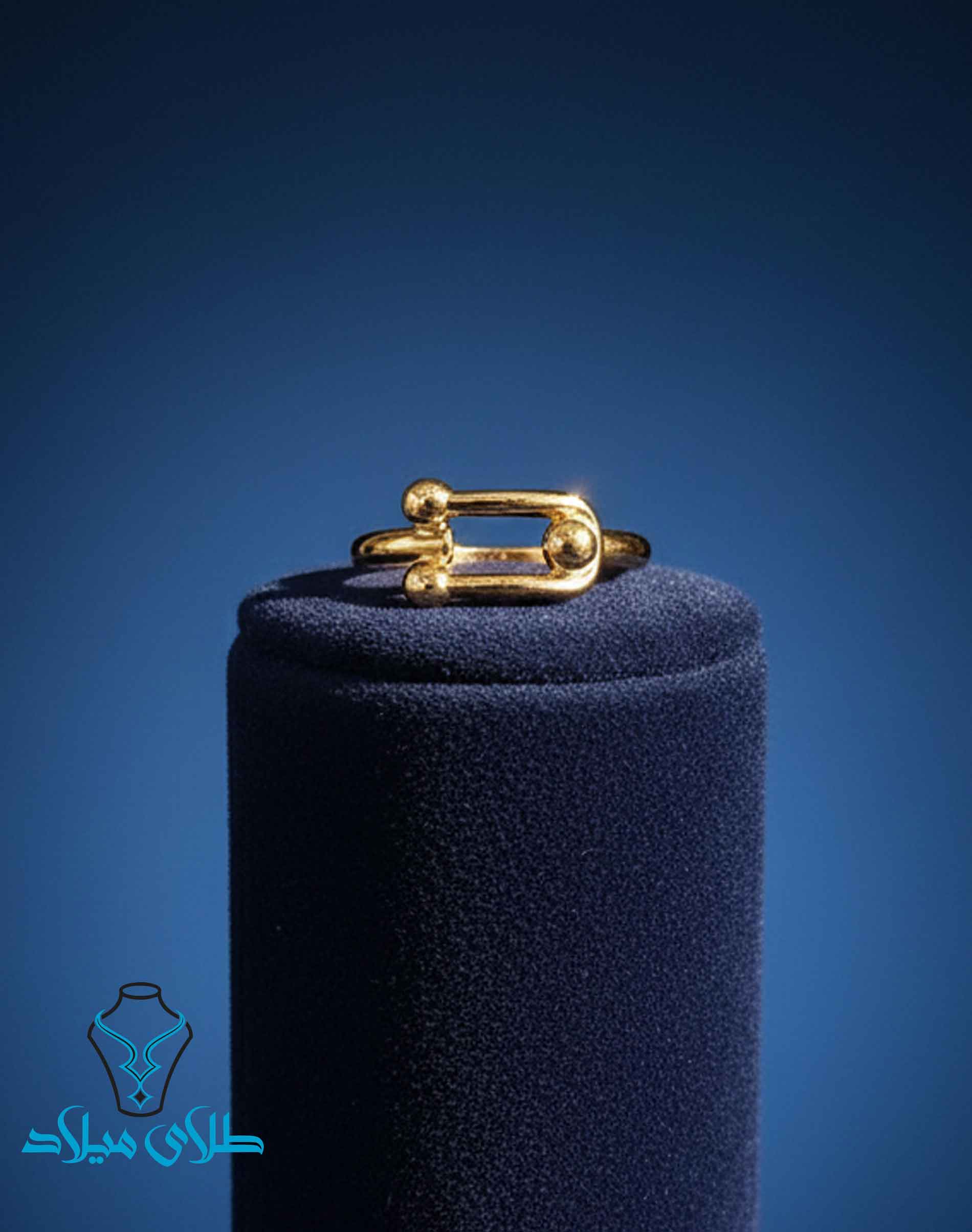 انگشتر تیفانی طلا کد6 میلادزر