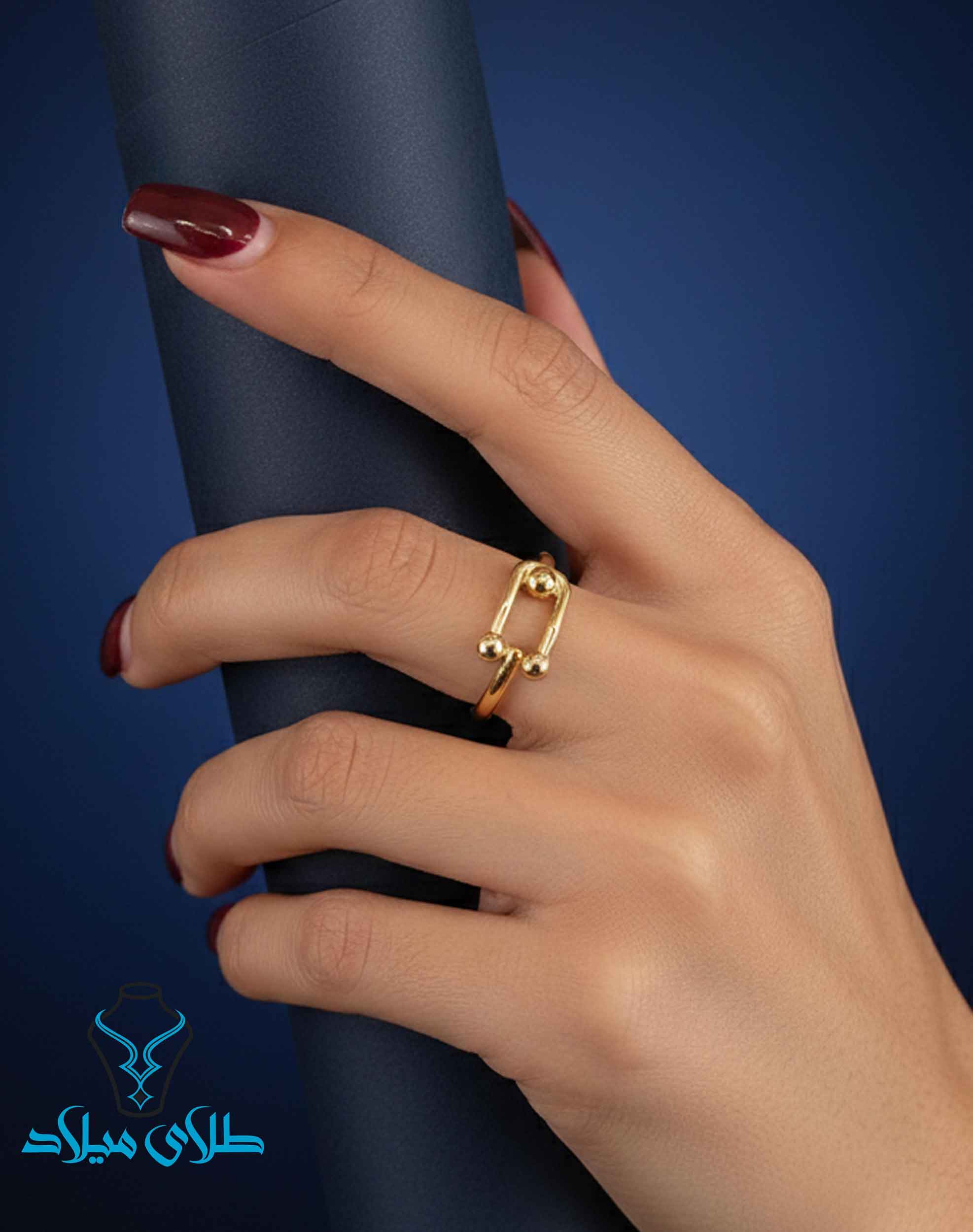 خرید انگشتر طلا تیفانی کد6