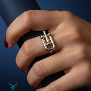 خرید انگشتر طلا تیفانی کد7 از طلای میلاد