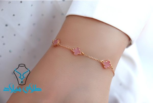 خرید دستبند ونکلیف طلا کد25