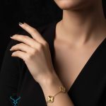 خرید دستبند طلا ونکلیف کد30 از طلای میلاد
